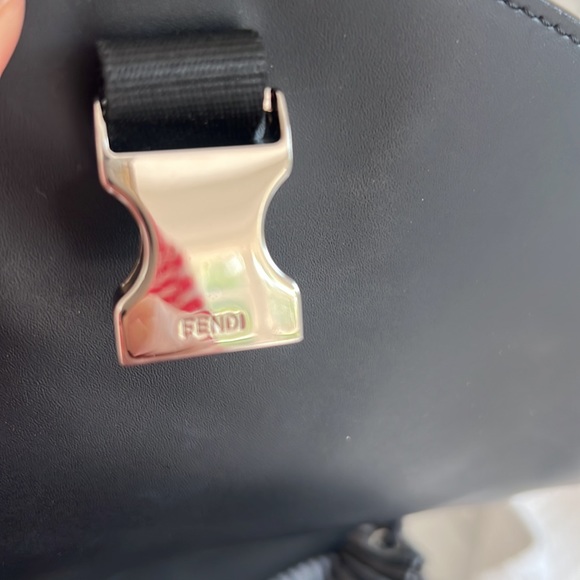 Authentic FENDI Striped Backpack like new. Hardware in perfect condition. - Picture 11 of 12